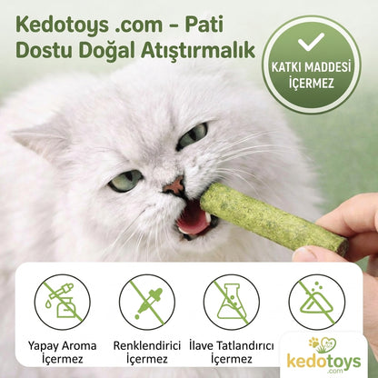 Kedotoys™ Doğal Çim Çiğneme Çubuğu